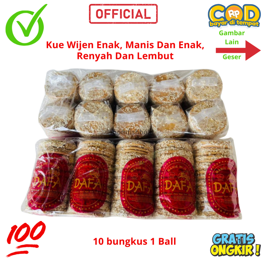 Jual Roti Marie Wijen Enak, Manis Dan Enak, Renyah Dan Lembut 10 ...