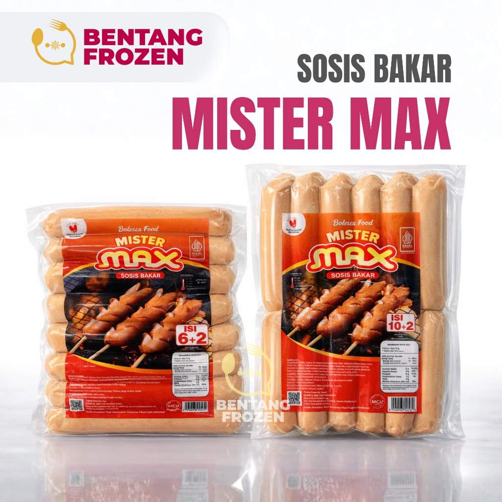 Jual Mister Max Sosis Bakar Ayam 500gr / Sosbak | Shopee Indonesia