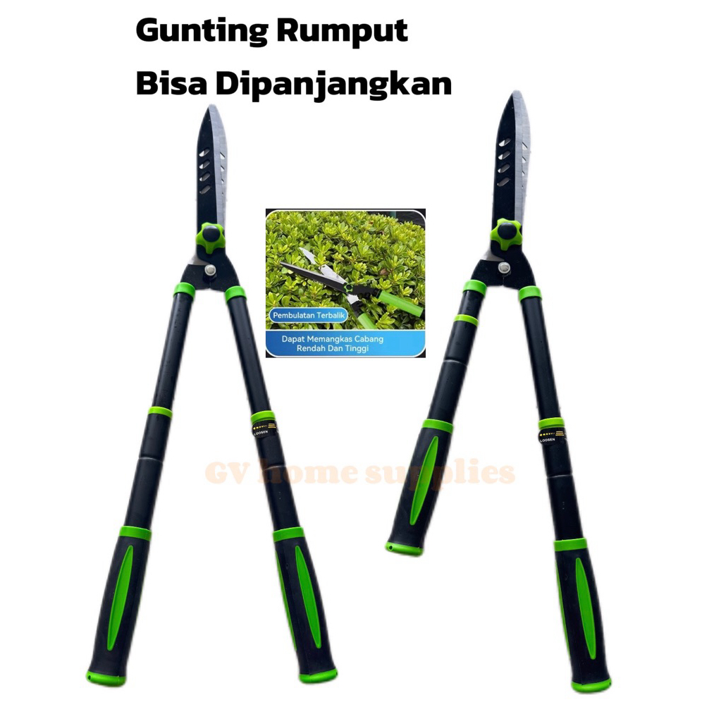 Jual GV Gunting Rumput 730mm 73cm Pemotong Rumput Gagang Bisa Diatur ...