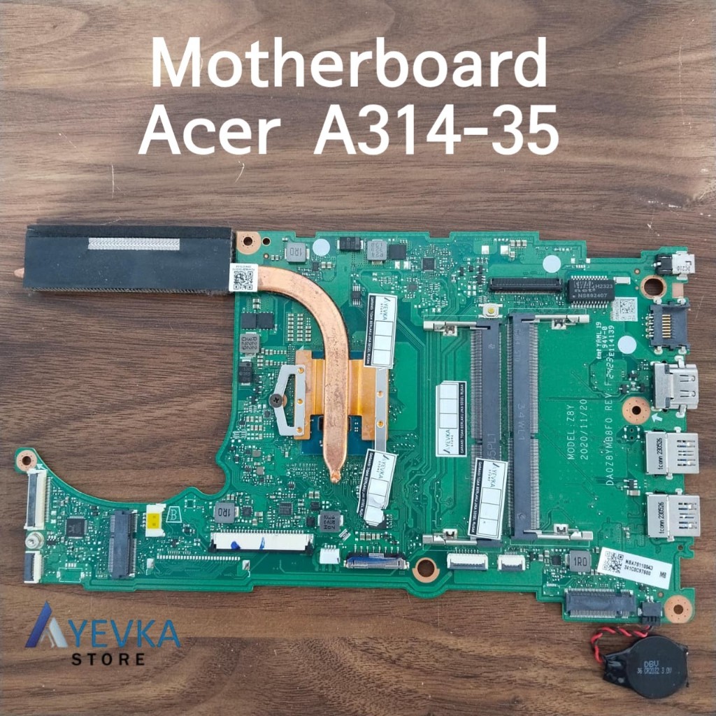 Jual Motherboard Acer Aspire 3 A314-35 MODEL Z8Y Normal Tested Seken ...