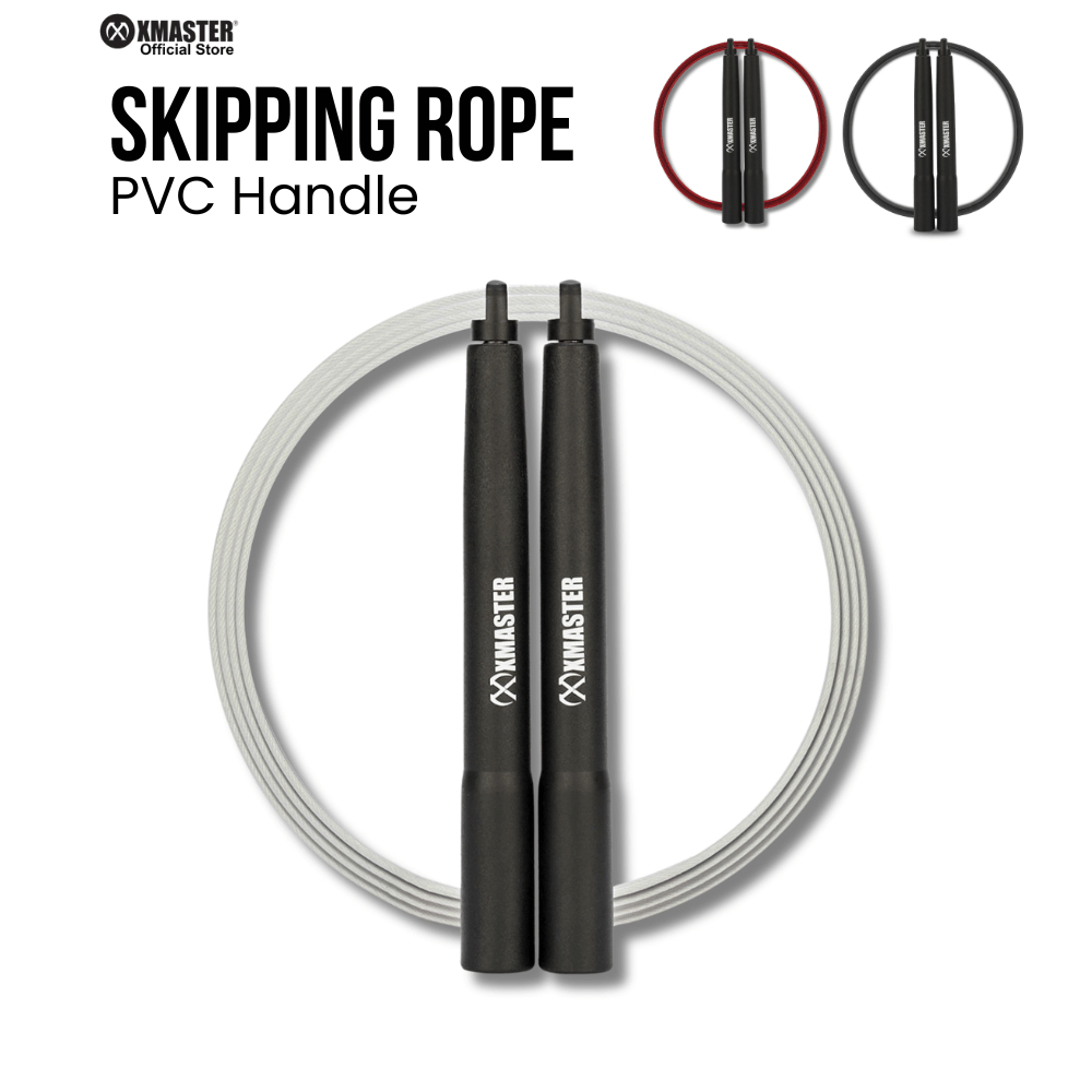 Jual XMASTER CrossFit Jumping Speed Rope PVC Tali Skipping Lompat Tali ...