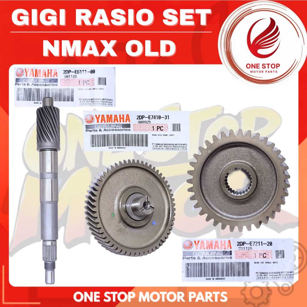 Jual Gigi Rasio As Polly Set N max YAMAHA ORIGINAL ASLI - Nmax 2DP ...