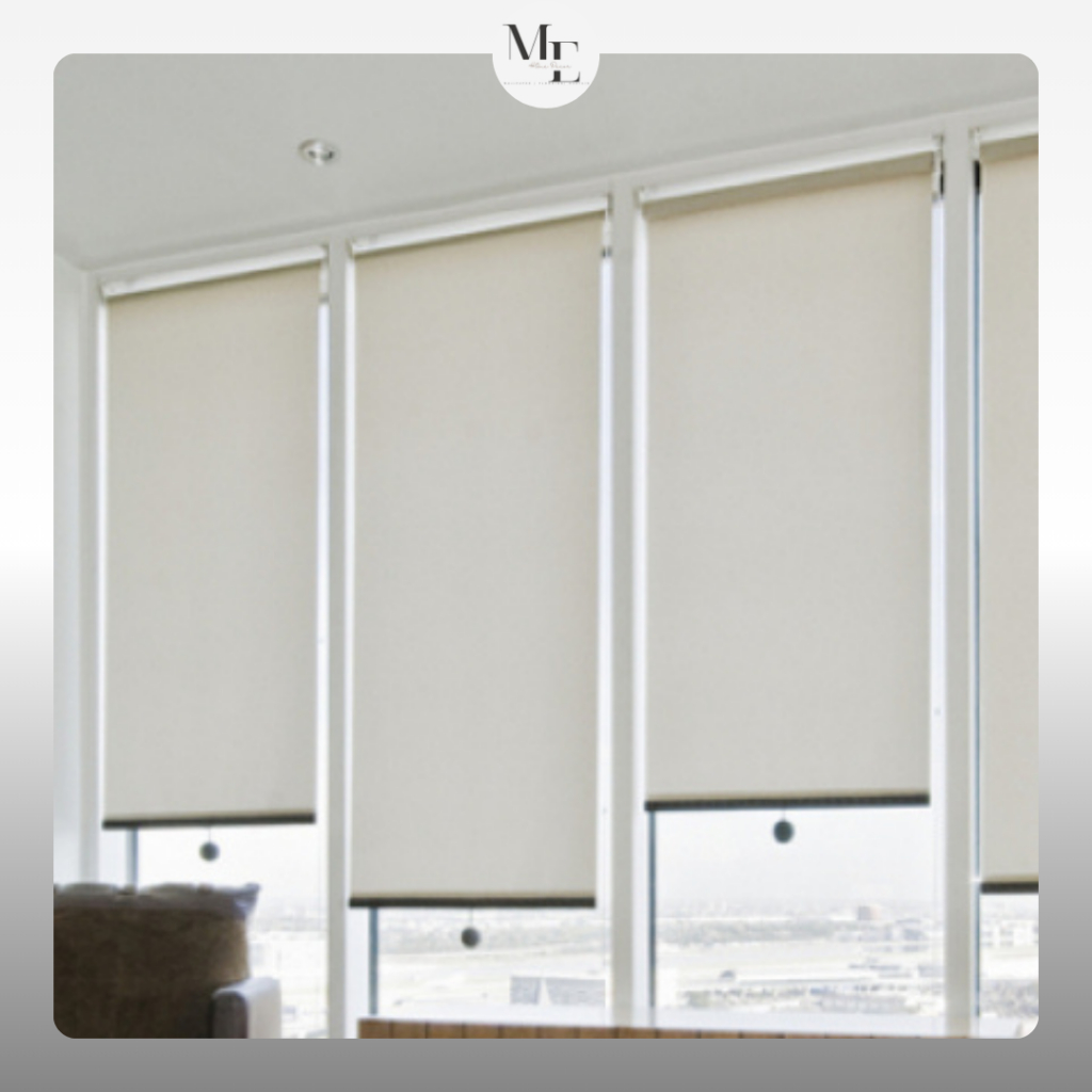 Jual Roller Blind Jendela Gorden Tirai Gulung Kamar Rumah Sharp Point ...