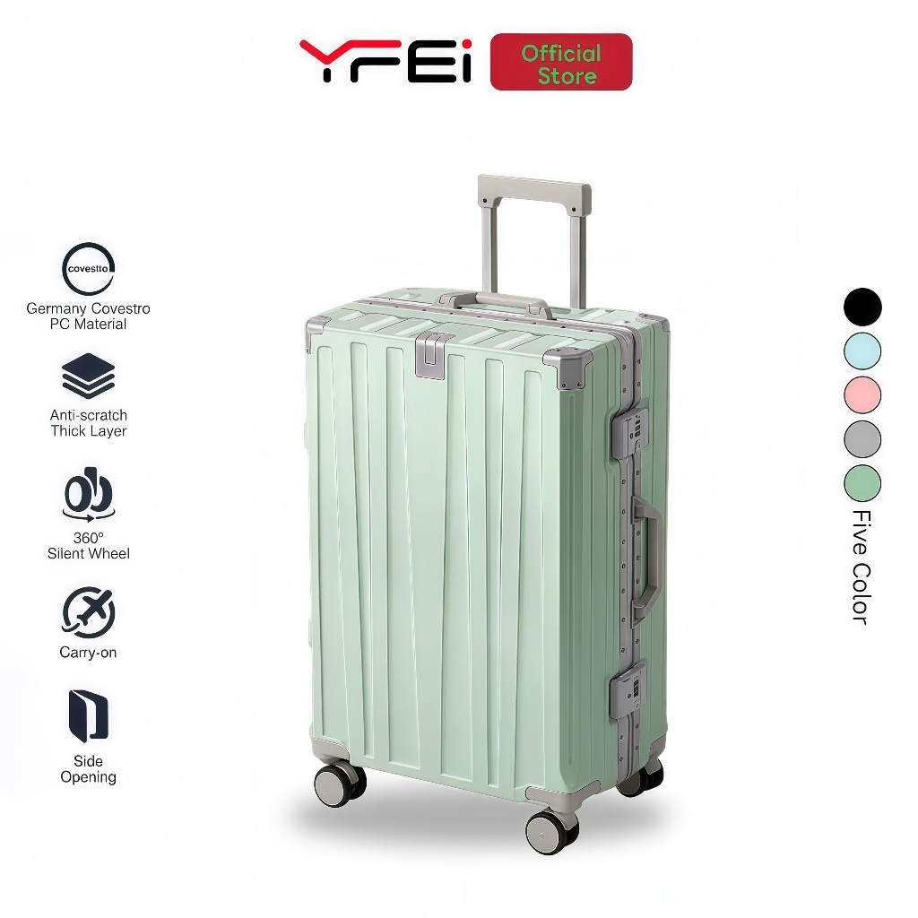 Jual Yfei Koper kabin 20 inch Koper aluminium 24 inch TSA Lock Tahan ...