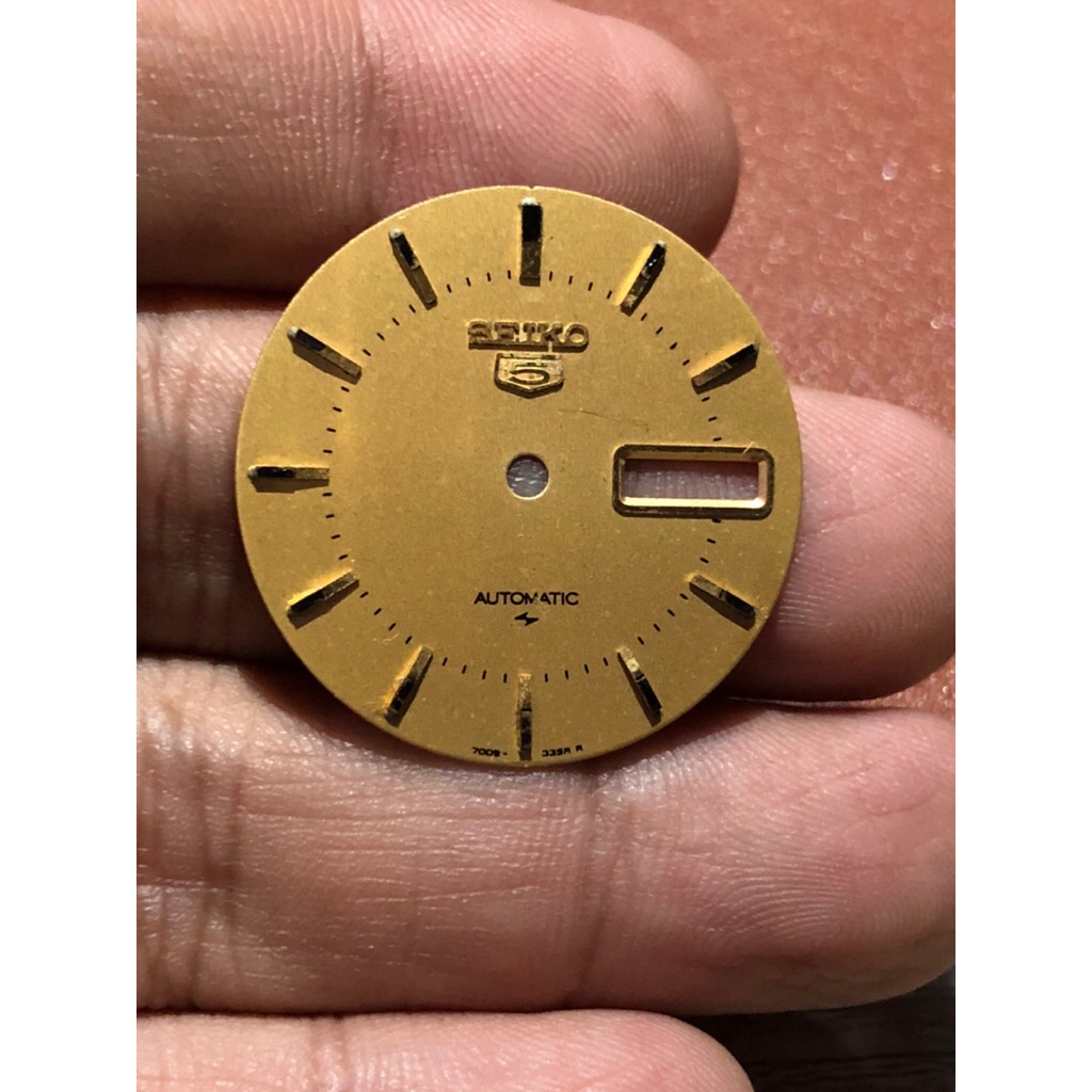Jual dial jam tangan seiko gold klasik mulus elegan original | Shopee ...
