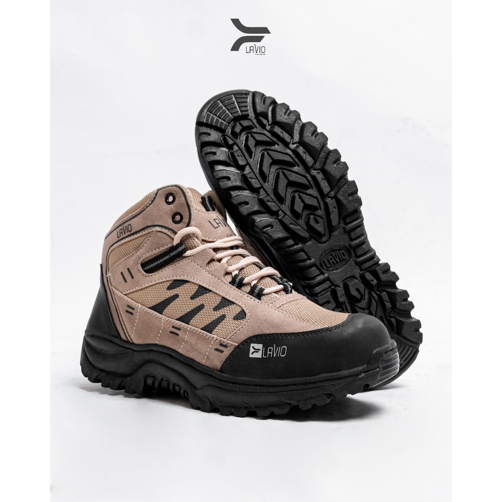 Jual Sepatu Safety Boots Original Lavio Axel Ujung Besi Touring Riding ...