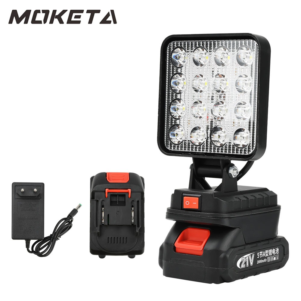Jual MOKETA 3 Inch / 4 Inch LED Lampu Emergency Lampu Cordless LED work ...