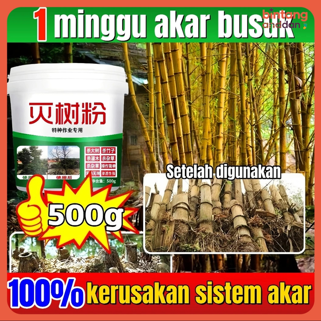 Jual Tree killer racun rumput paling ampuh 500G pohon palem mangga ...