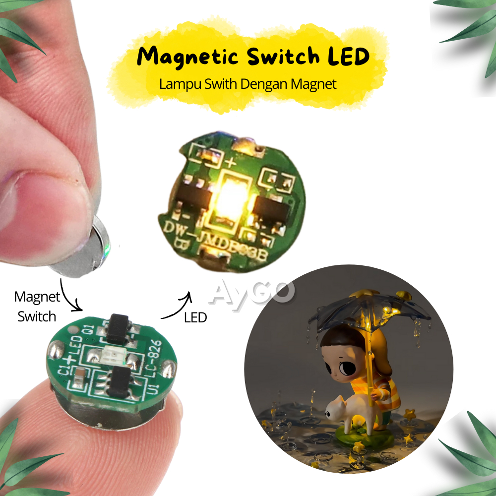 Jual Mini Led / Micro Led Magnetic Switch / Lampu Mini Micro Miniatur ...