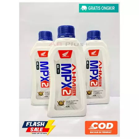 (Harga 3Pcs) Oli Motor Honda Matic 800ml 10W-30