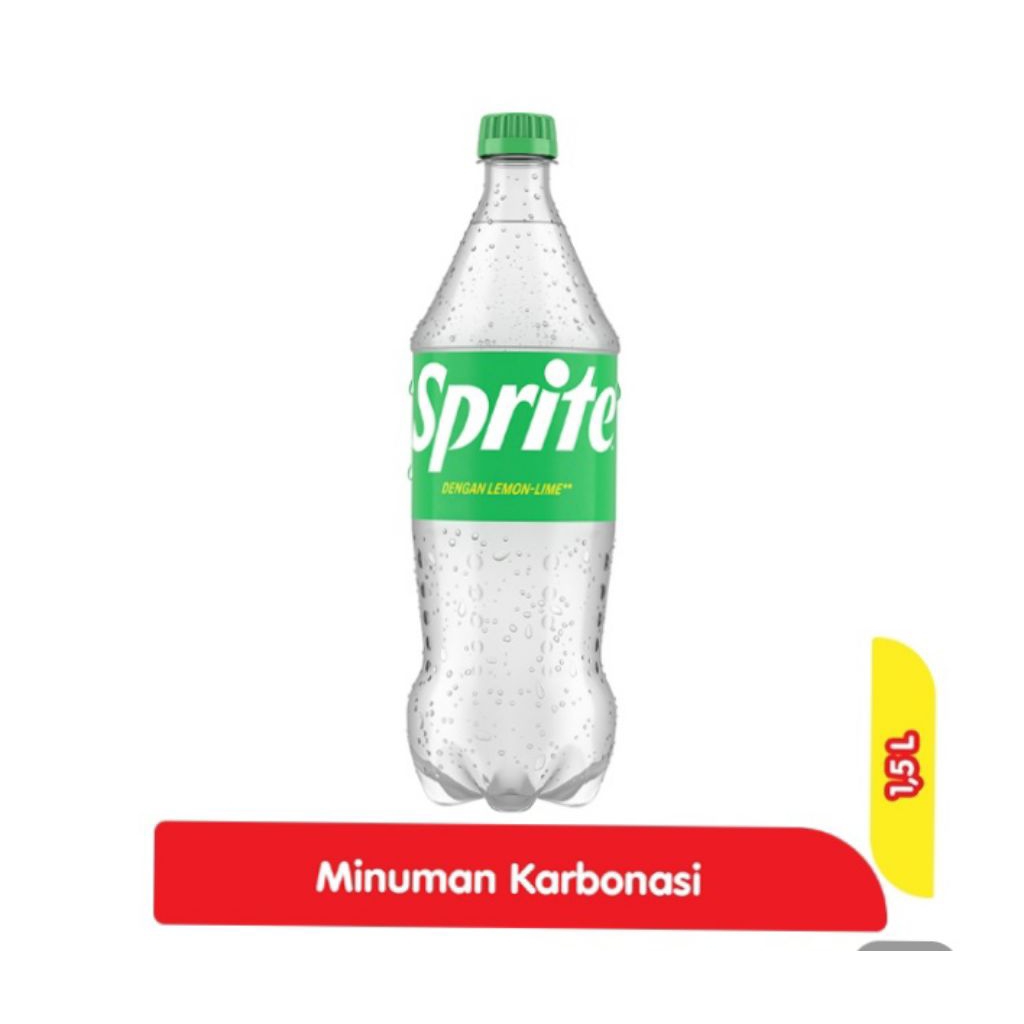Jual sprite minuman soda rasa lemon dan jeruk nipis 1,5 liter | Shopee ...