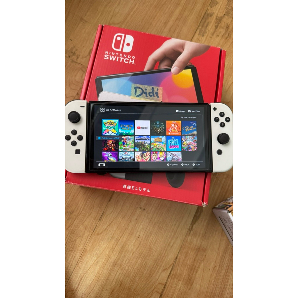Jual Nintendo Switch OLED Putih CFW - External 256GB | Shopee Indonesia