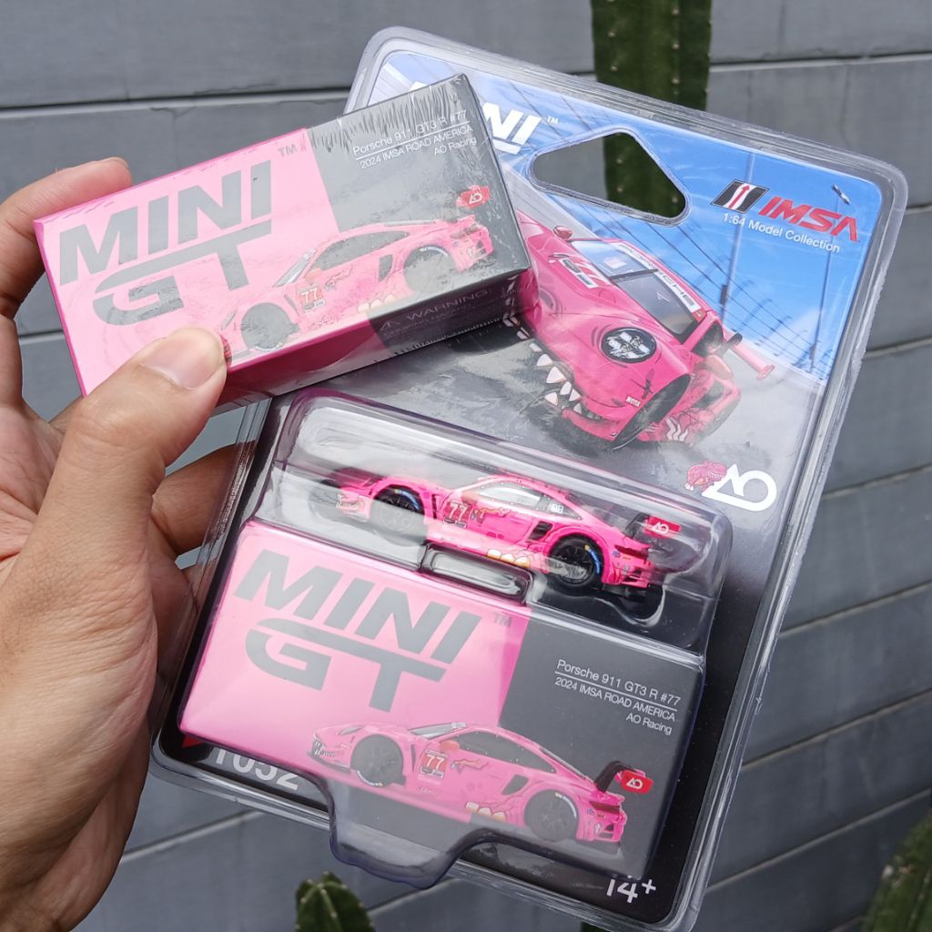 Jual MINI GT PORSCHE 911 GT3 R #77 ROXY SPION MERAH ( BLISTER AND BOX ...