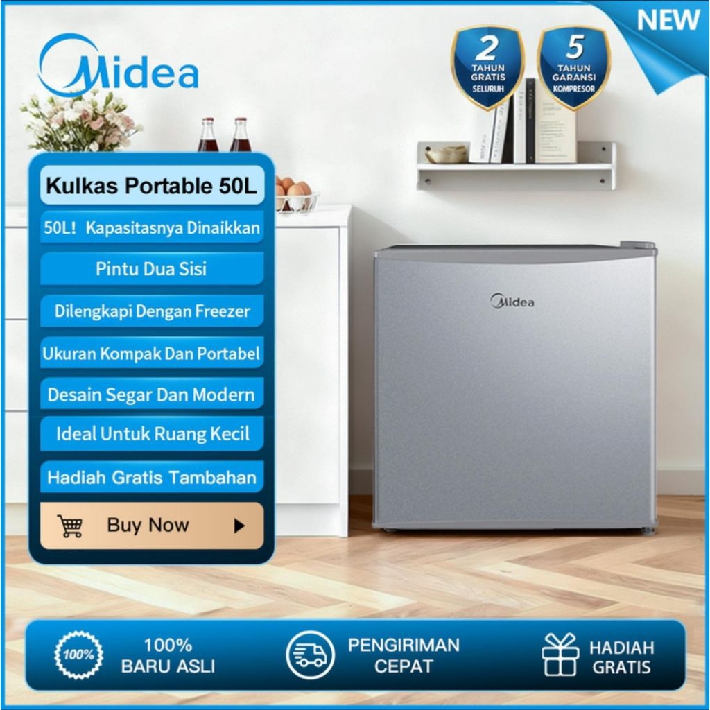 Jual Midea Kulkas Mini Terlengkap & Harga Terbaru Juni 2026 | Shopee ...