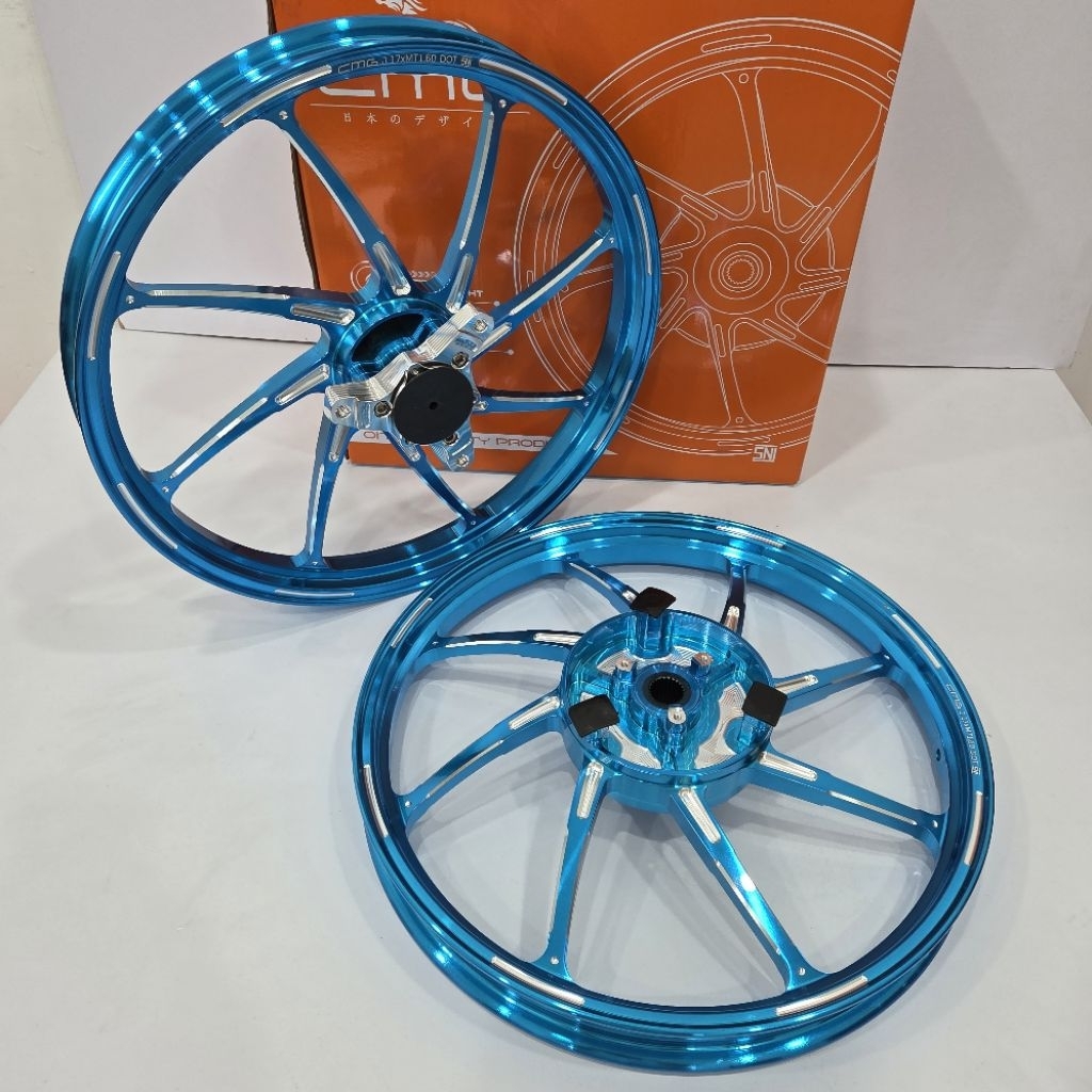 Jual VELG CMG MG801 AEROX MODEL HYPERTECH PRO RX8 / AK88 / M8 CNC ...