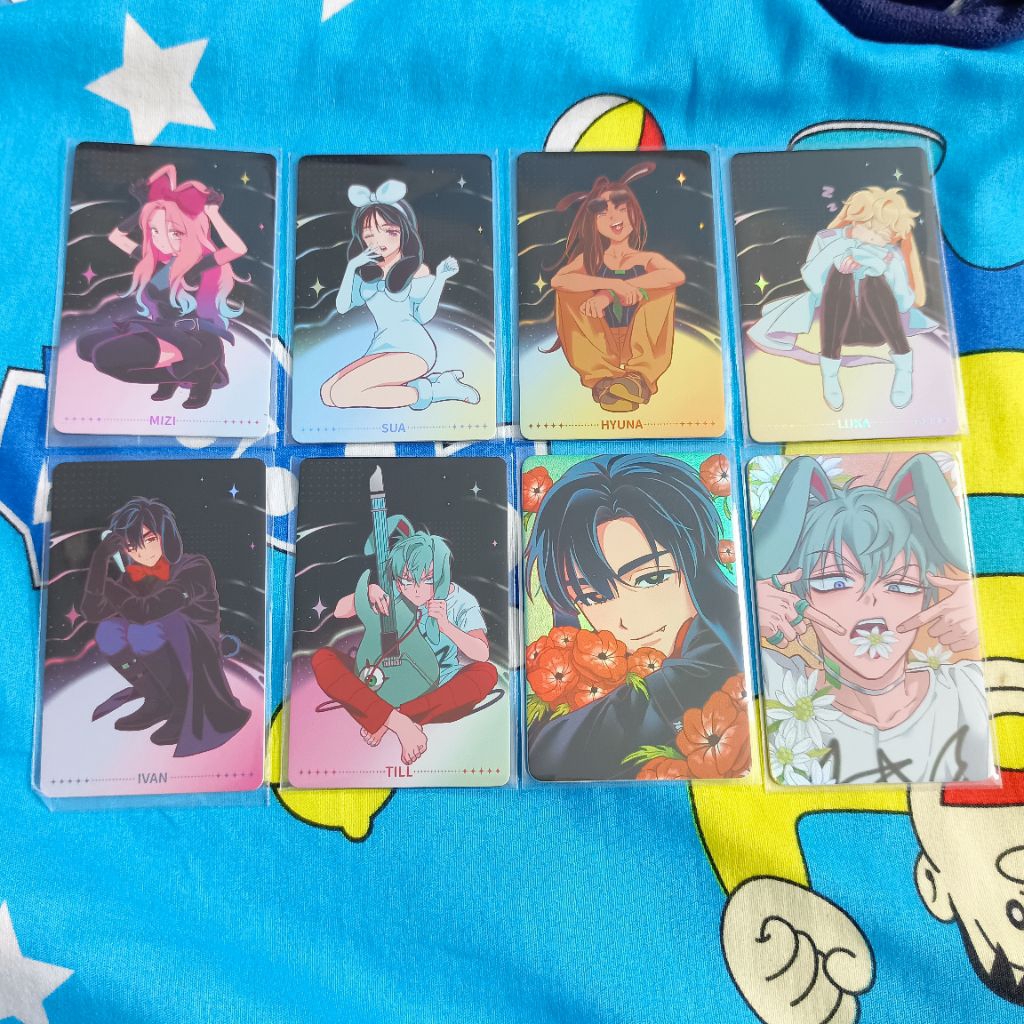 Jual Alienstage alnst official merch limited bunny series photocard ...
