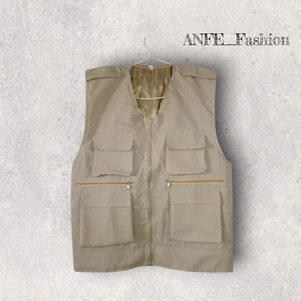Jual Rompi King Tactical KREM dengan Saku Luas dan Bahan Nyaman ...