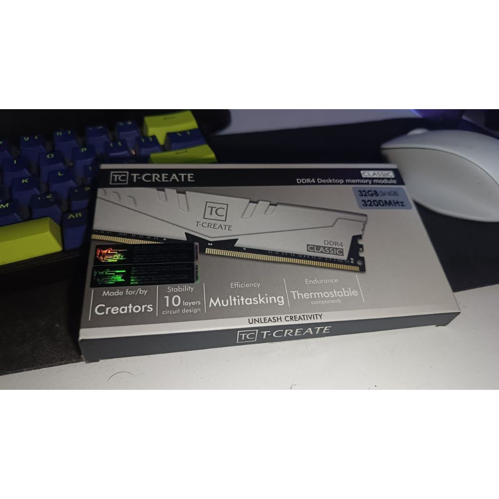 Jual T - CREATE RAM DDR4 3200 MHZ 32GB (16X2GB) | Shopee Indonesia