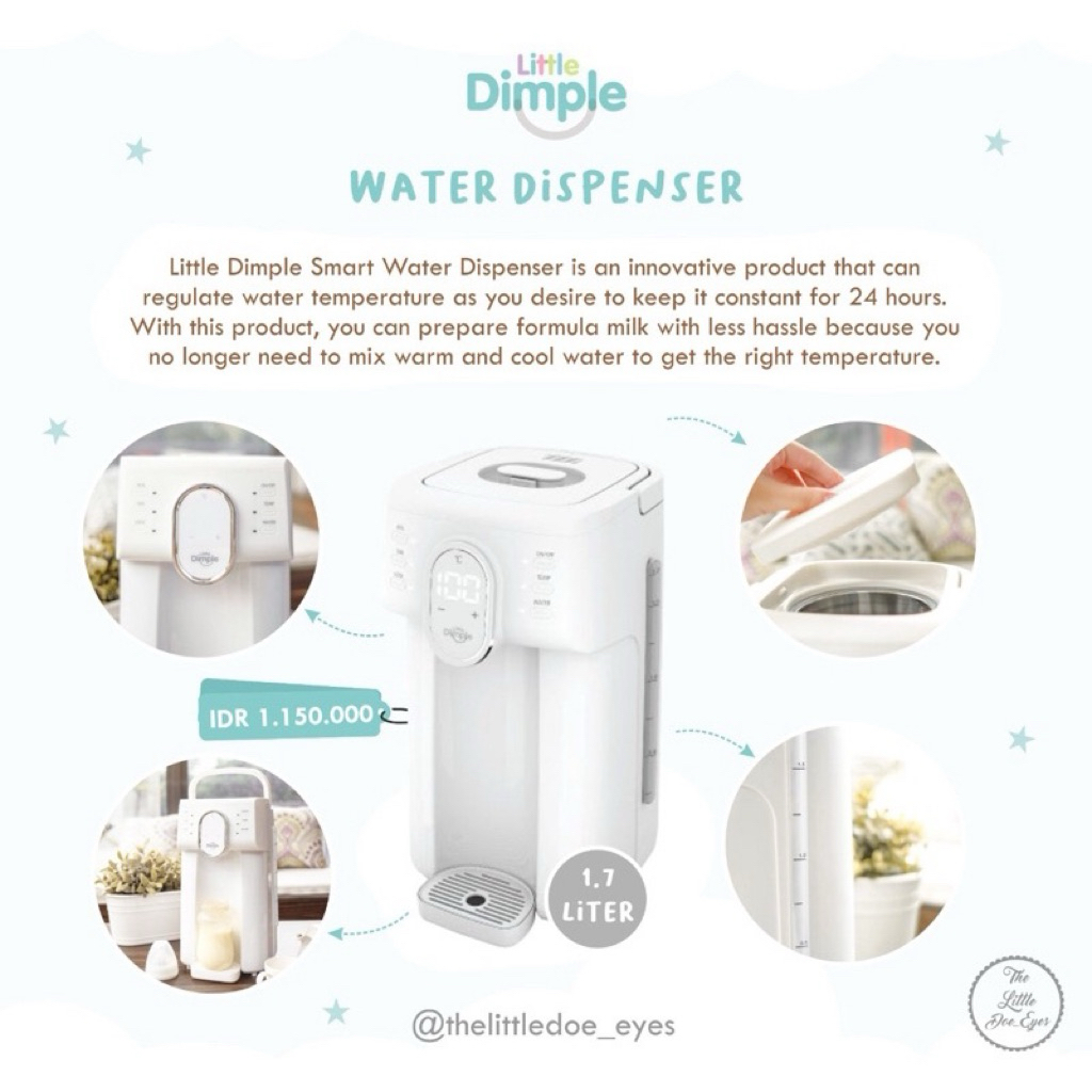Jual Little Dimple Water Dispenser | Shopee Indonesia
