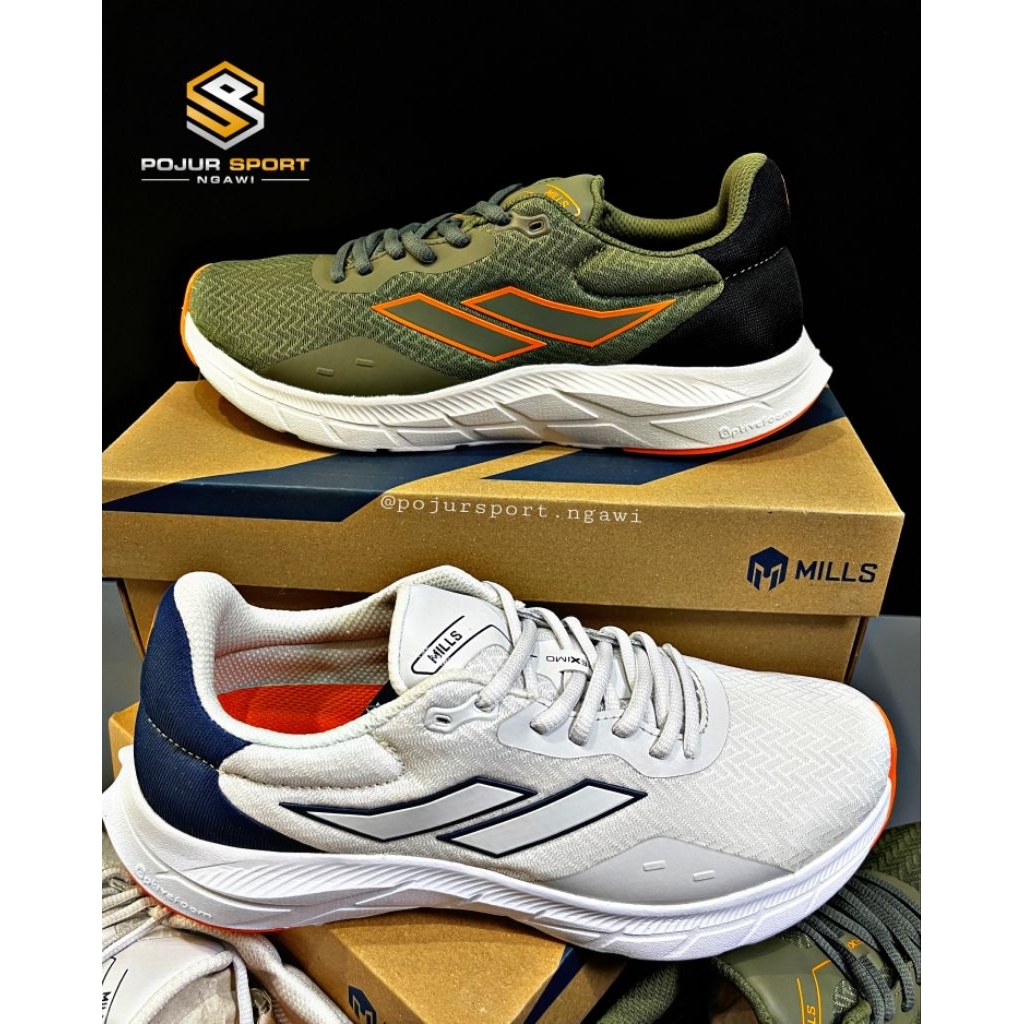 Jual SEPATU RUNNING MILLS TREXIMO VISION //produk 100% original ...