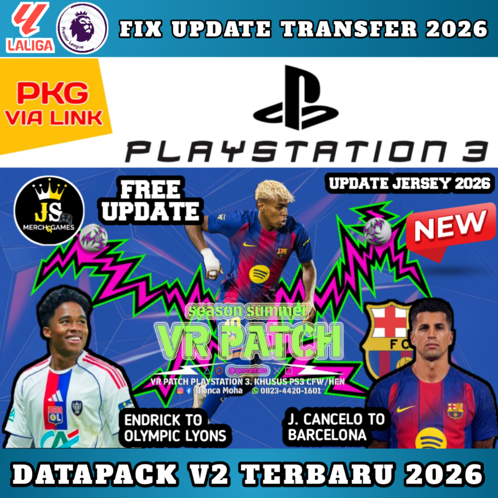 Jual TERBARU 2026 VIA LINK PES 2026 VR PATCH TERBARU UPDATE WINTER Id 11134207 82252