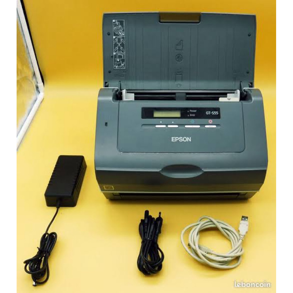 Jual Scanner epson Gt S55 second Siap pakai 25 ppm scan F4 | Shopee ...