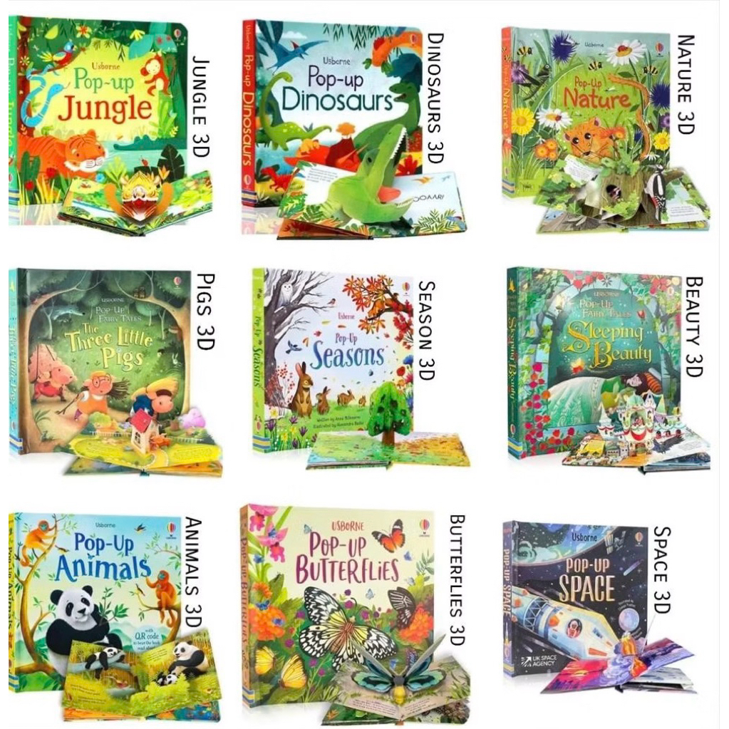 Jual Buku Cerita Anak Pop Up 3D Books | Shopee Indonesia