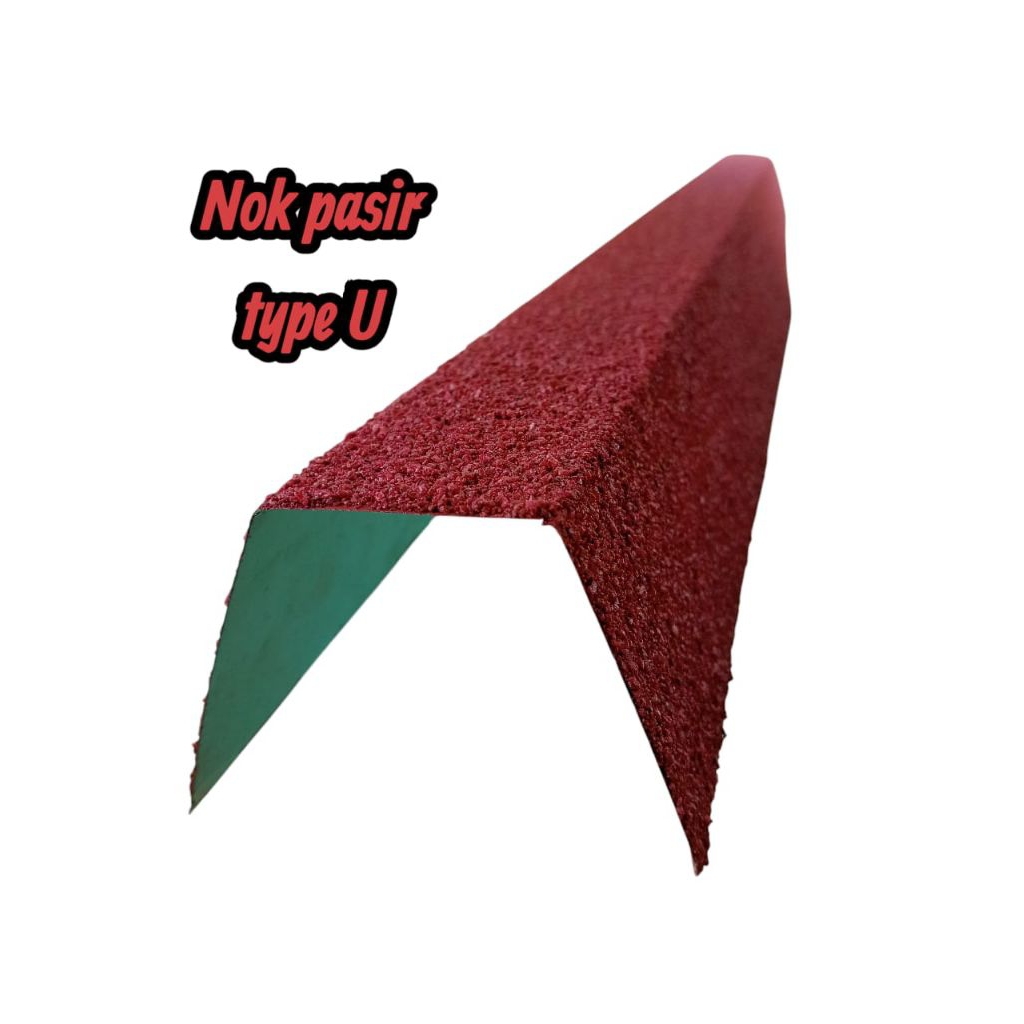 Jual Nok/wuwung/rabung genteng metal pasir type U | Shopee Indonesia