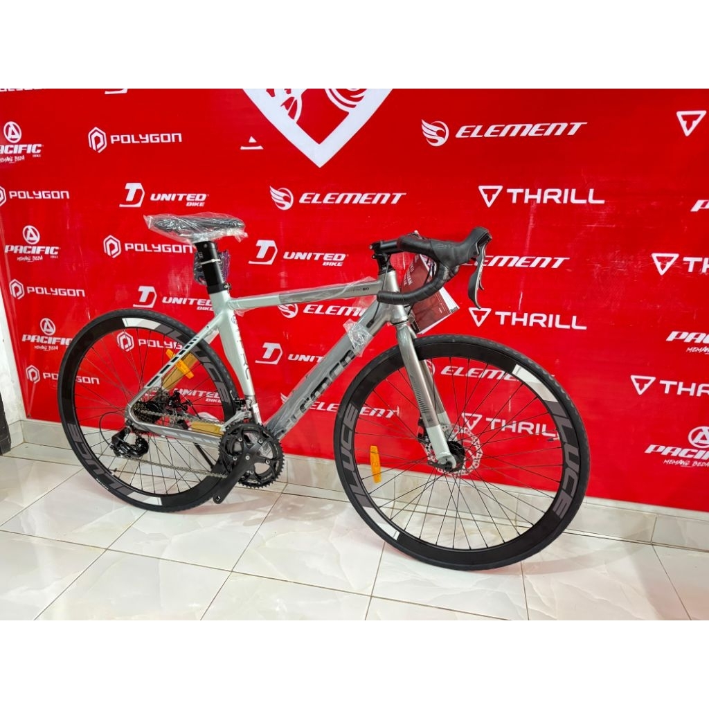 Jual sepeda roadbike element frc 50 Frame Alumunium | Shopee Indonesia