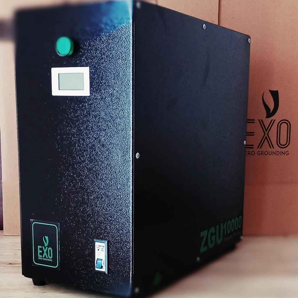 Jual Original - EXO Zero Grounding ZGU10000 - 10 kva 1 phase - Hitam ...
