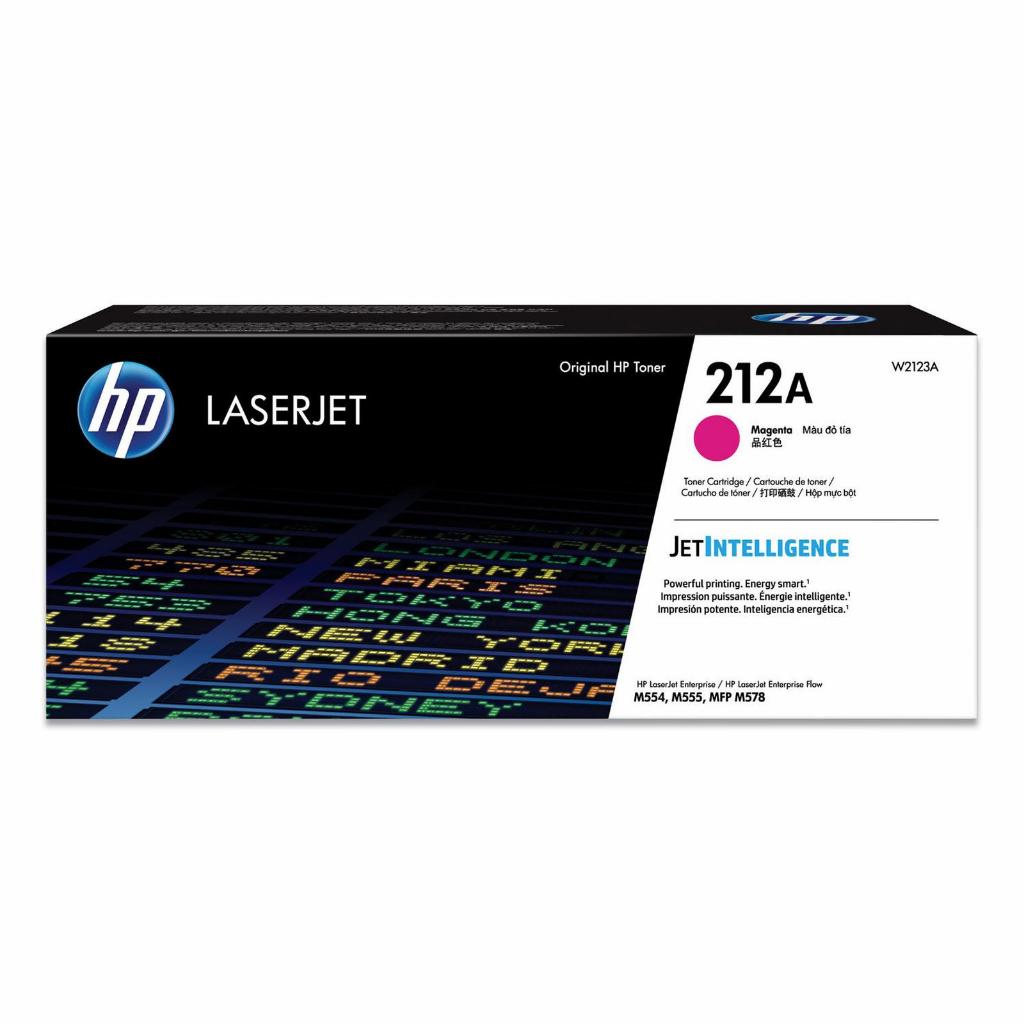 HP Toner 212A Black Cyan Magenta Yellow LaserJet Cartridge Original [W2120A W2121A W2122A W2123A] (4)