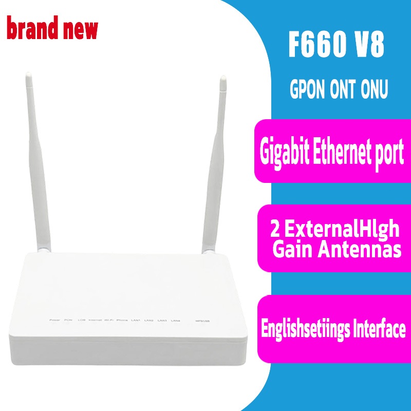 Jual WIFI Modem ZTE F660 V8 ONT GPON EPON SUPPORT OMCI PPPOE BRIDGE ...