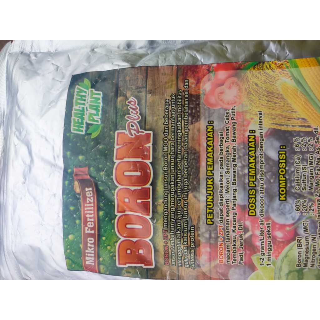 Jual Pupuk Pertanian Tanaman Micro Fertilizer BORON Plus Kemasan Pabrik ...