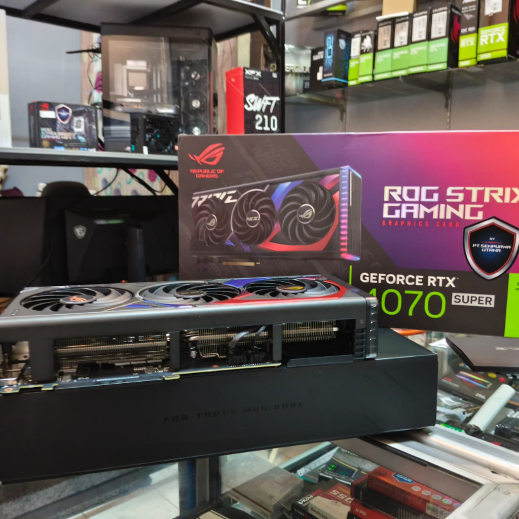 Jual ASUS ROG Strix GeForce RTX 4070 SUPER 12GB GDDR6X OC Edition ...