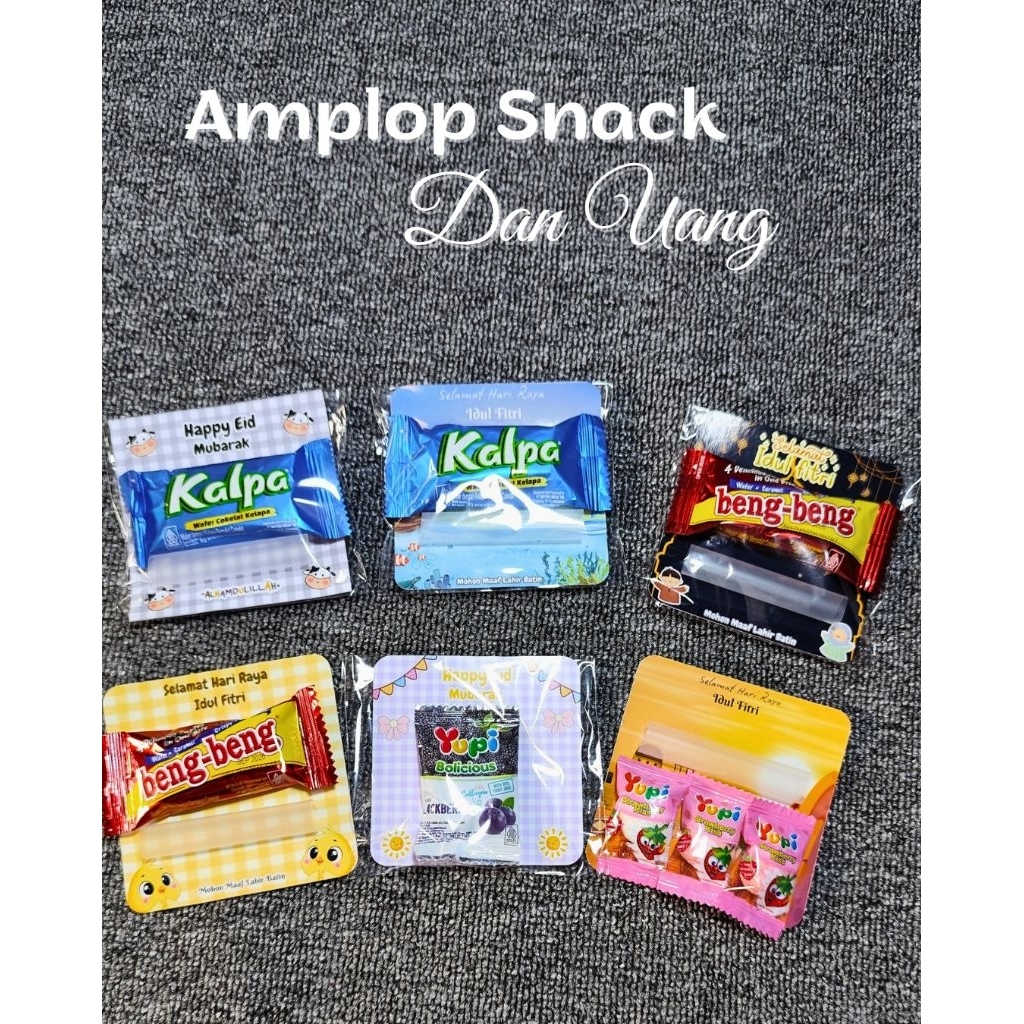 Jual Amplop Snack dan Uang 2026 Part 3 - Amplop Parsel Mini | Shopee ...