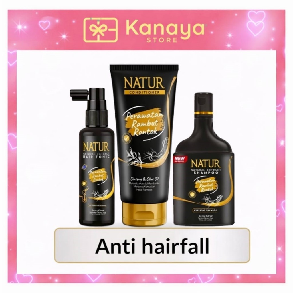 Jual Natur Hair Fall Treatment - Paket Perawatan untuk Rambut Rontok ...
