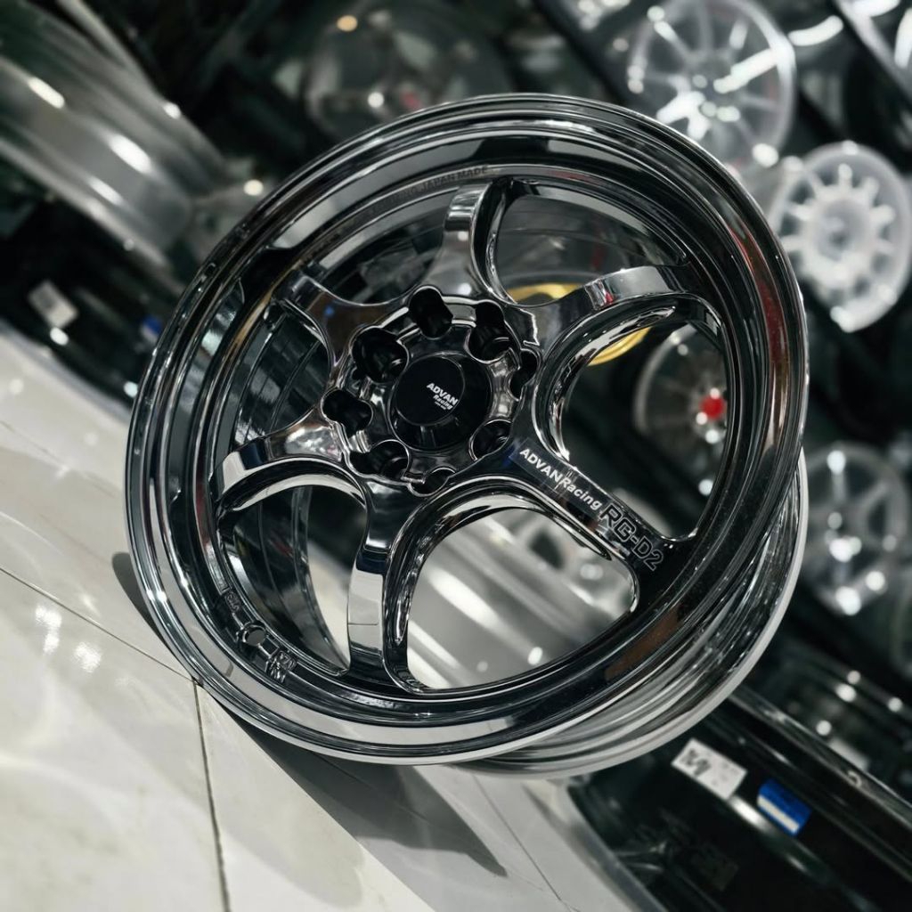 Jual velg mobil r15 advan rg d2 lebar 6,5 et 38 velg racing r15 avanza ...