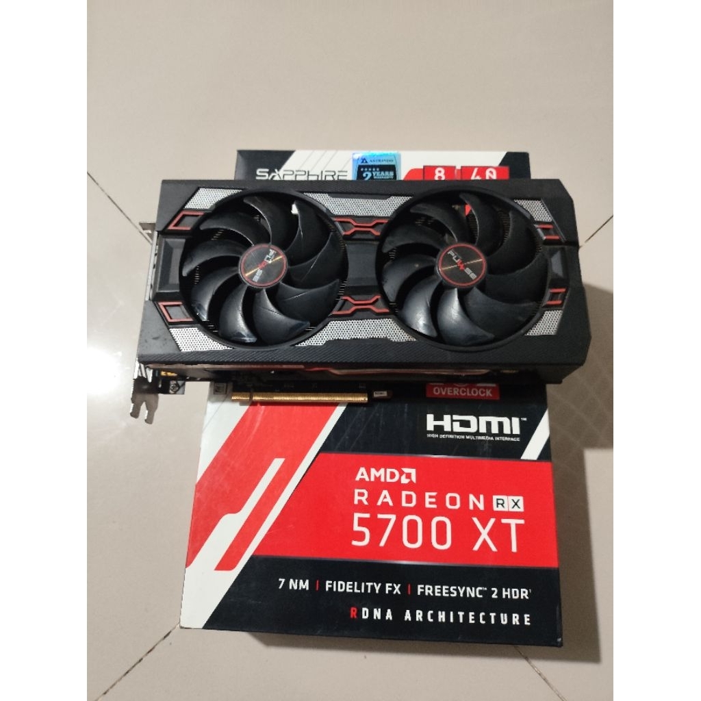 Jual Sapphire RX 5700 XT 8GB DDR6 | Shopee Indonesia
