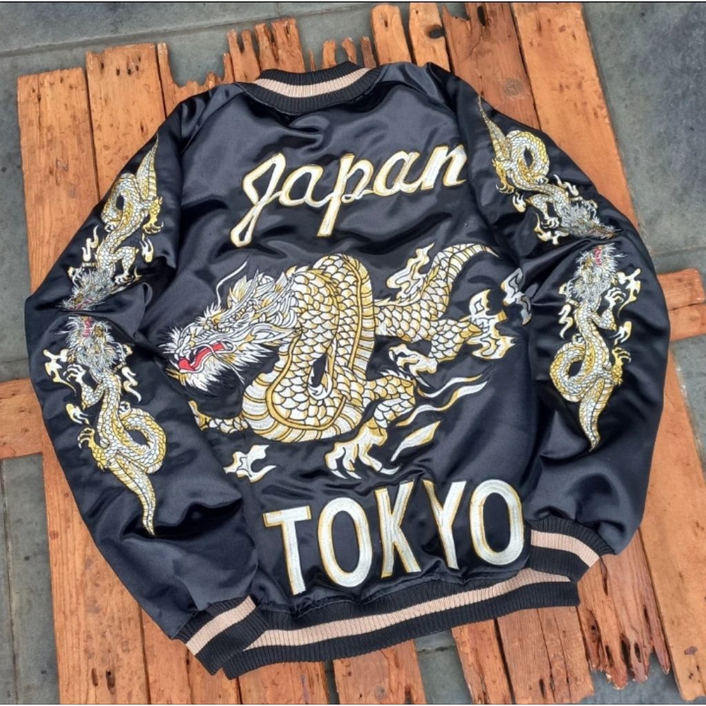 Jual Jaket Sukajan Fanmade Harumichi Bouya 01 Japan Ryu Tokyo | Shopee ...
