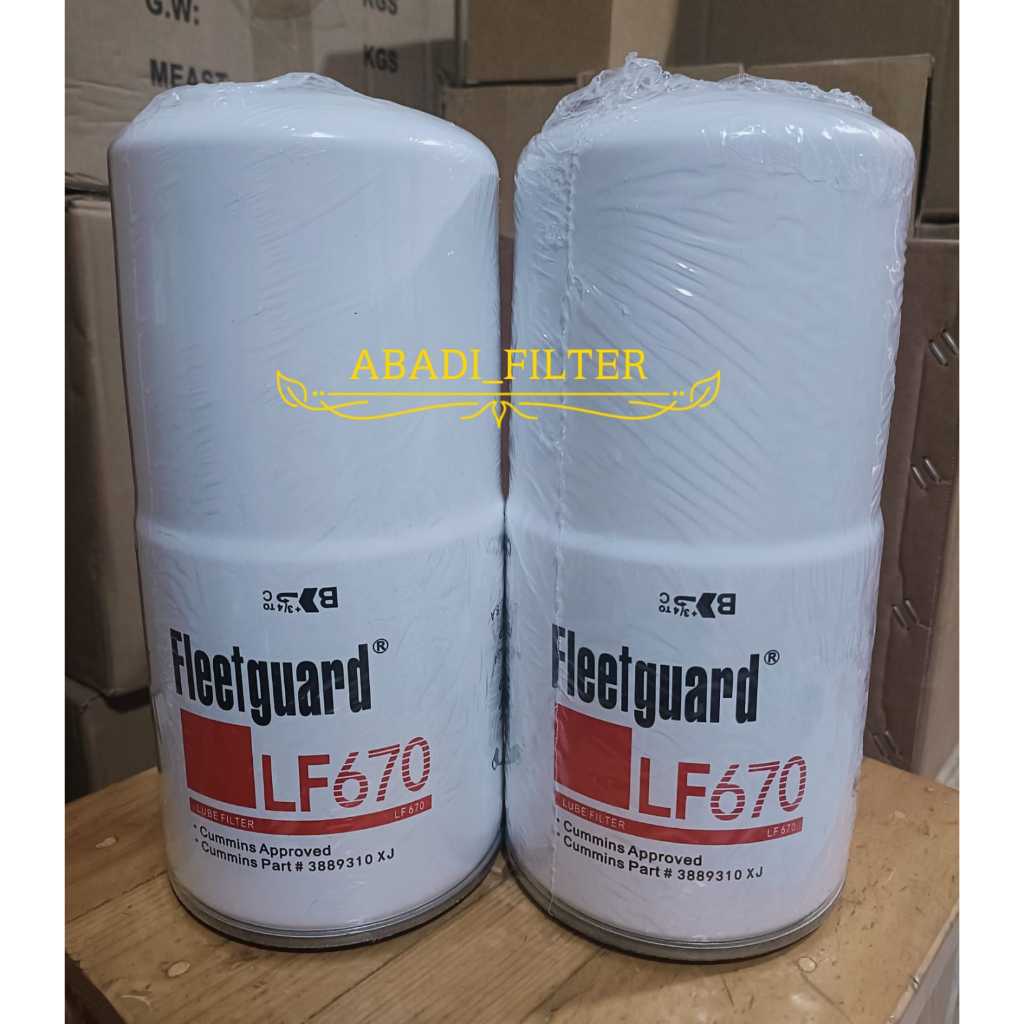 Jual Oil Filter FLEETGUARD LF670 / LF 670 | Shopee Indonesia