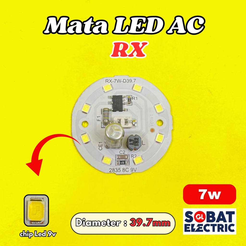 Jual PCB LED AC Kode RX - Mata Lampu PCB LED AC RX All Watt | Shopee ...