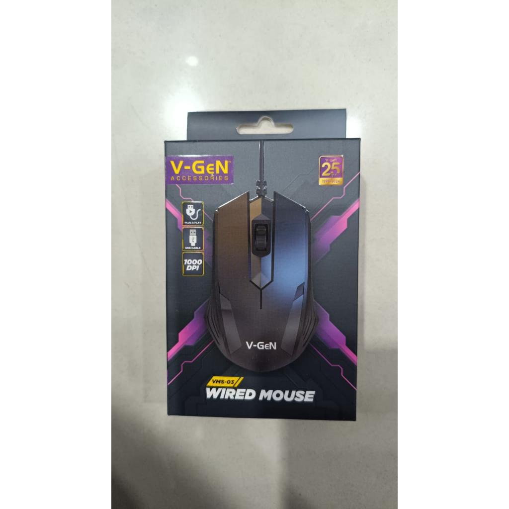 Jual V-GeN VMS-03 Mouse Kabel USB Optical | Shopee Indonesia