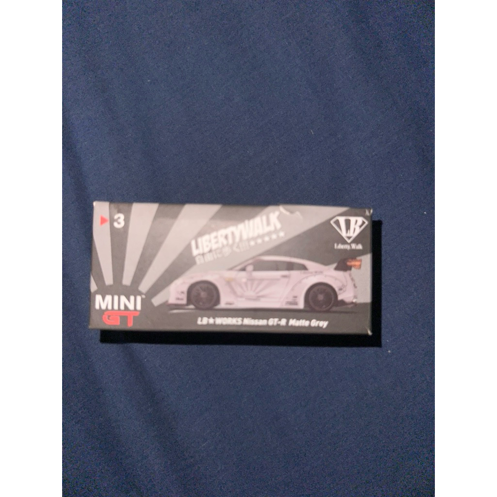 Jual mini gt LBWK matte grey R35 versi nomer 3 | Shopee Indonesia