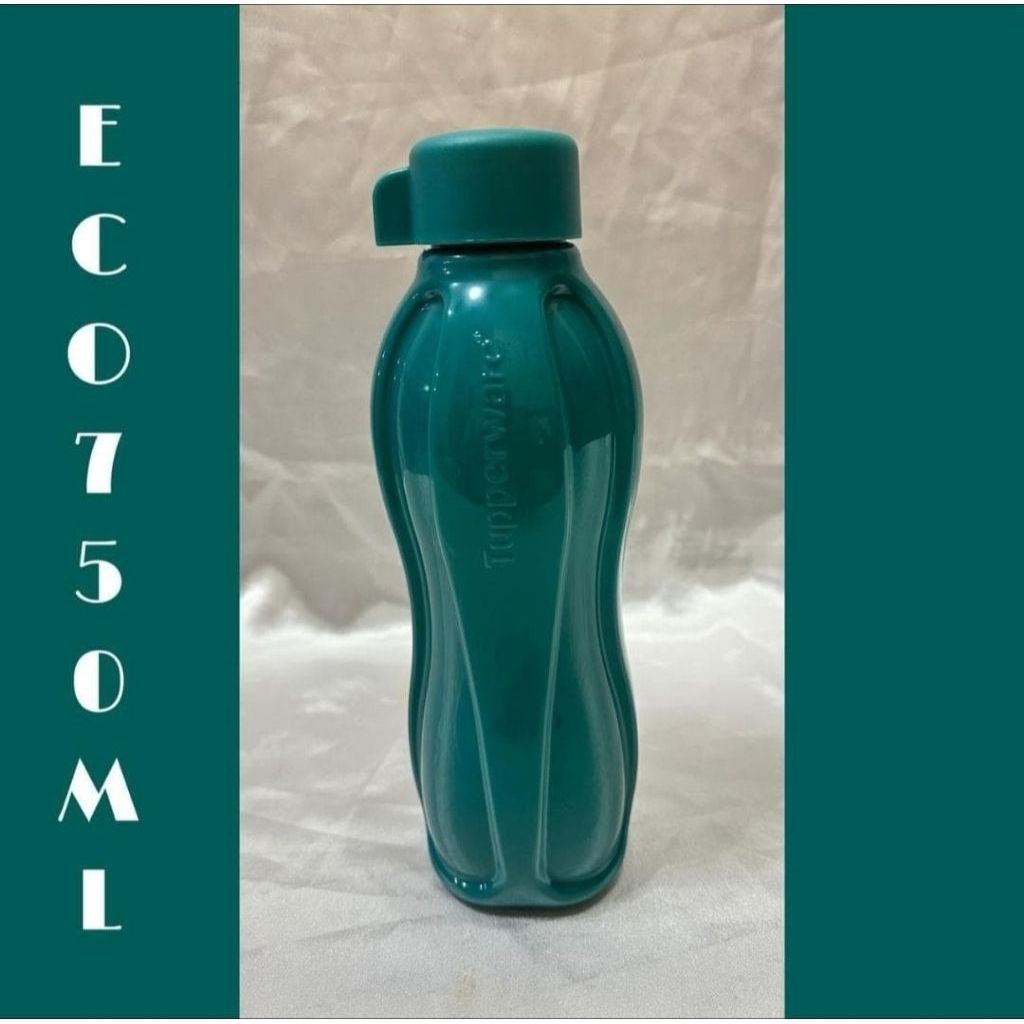 Jual Tupperware BOTOL MINUM eco bottle 750ml ulir jadul ungu pink ...