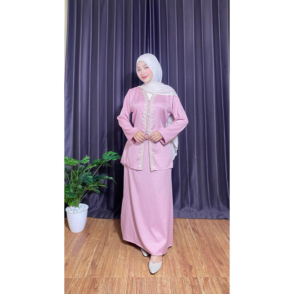Jual Ready stok oneset MAZAYA Setelan Rok Melayu Wanita Muslim#baju ...