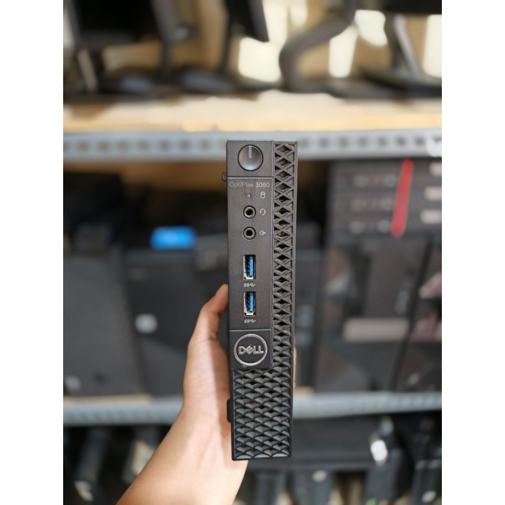 Jual Pc mini dell 3060 core i3 8100t ram 8 gb sdd 128 gb + wifi siap ...