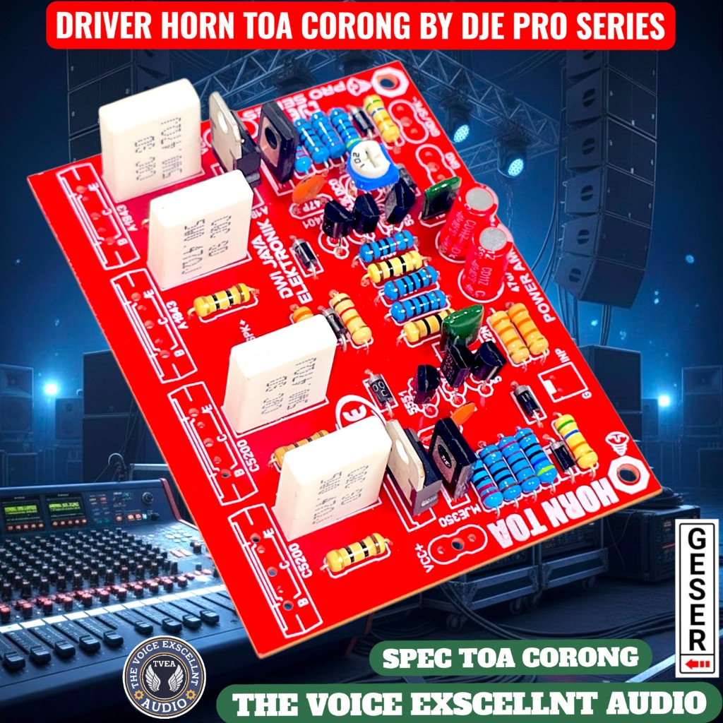 Jual Driver Amplifier TOA | Kit Driver Amplifier TOA | Driver TOA | Kit ...