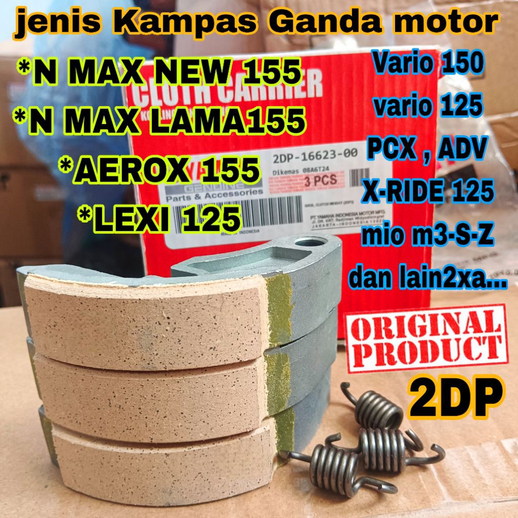 Jual 2DP KAMPAS GANDA ORIGINAL yamaha N MAX AEROX LEXI YAMAHA kampas ...