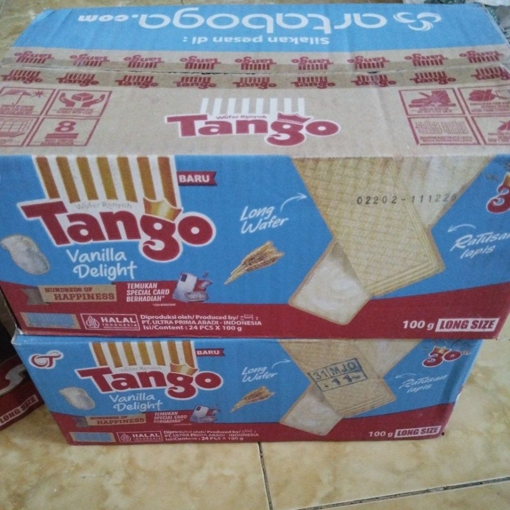 Jual Tango Wafer 100g 1 dus isi 24 Pcs - jajan Hajatan ecer 5000 an ...