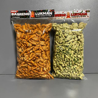 Basreng Pedas Daun Jeruk Renyah 1kg 500g Gurih